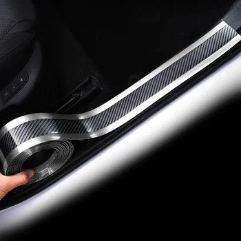Carbon Fiber Car Sticker Rubber Bumper Door Pedal DIY Door Sill Protector Edge Guard Black Trim Bumper Strip
Carbon Fiber Car Sticker Rubber Bumper Door Pedal DIY Door Sill Protector Edge Guard Black Trim Bumper Strip