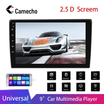 Camecho 2.5D 9'' HD Car Radio Autoradio MP5 Bluetooth Touch screen Car Multimedia Player Mirror link FM Rear View Auto Stereo
Camecho 2.5D 9'' HD Car Radio Autoradio MP5 Bluetooth Touch screen Car Multimedia Player Mirror link FM Rear View Auto Stereo