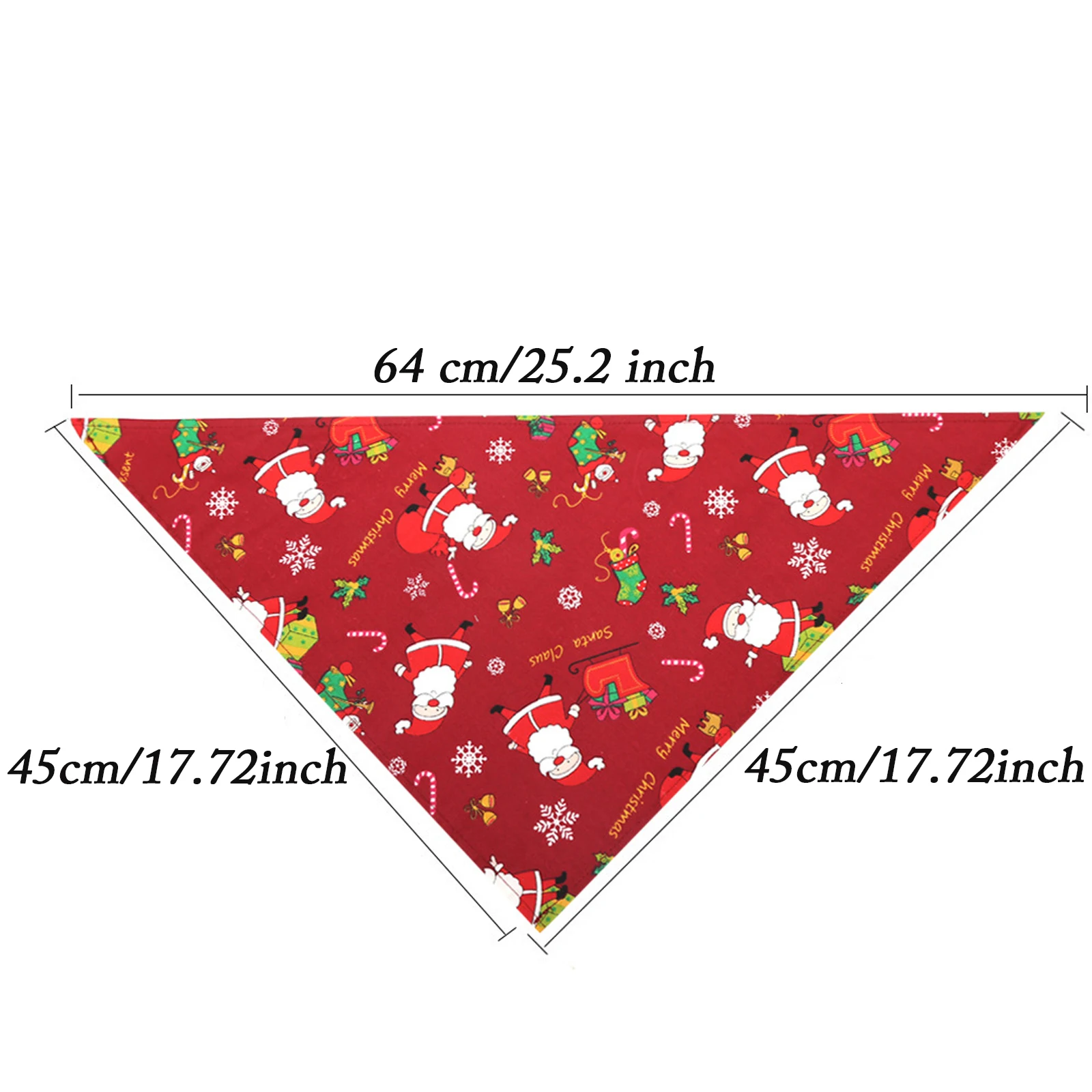 Christmas Dog Bandana Cute Triangle Pet Scarf Adjustable Washable Christmas Santa Dog Bib For Halloween Pet Costume Accessories
Christmas Dog Bandana Cute Triangle Pet Scarf Adjustable Washable Christmas Santa Dog Bib For Halloween Pet Costume Accessories