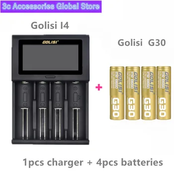 Golisi G30 IMR 18650 battery 3000mah rechargeable battery for VAPE mod with Golisi i4 Smart Charger LCD Display 2A Fast Charging
Golisi G30 IMR 18650 battery 3000mah rechargeable battery for VAPE mod with Golisi i4 Smart Charger LCD Display 2A Fast Charging