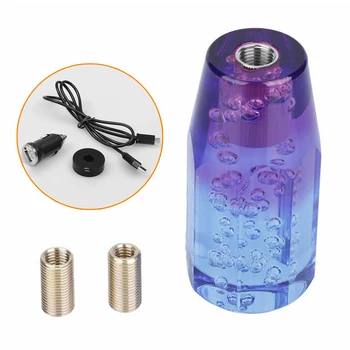 LED Light RGB Shift Knob Stick Crystal Purple Blue Bubble Gear Shifter 10CM New And High Quality
LED Light RGB Shift Knob Stick Crystal Purple Blue Bubble Gear Shifter 10CM New And High Quality