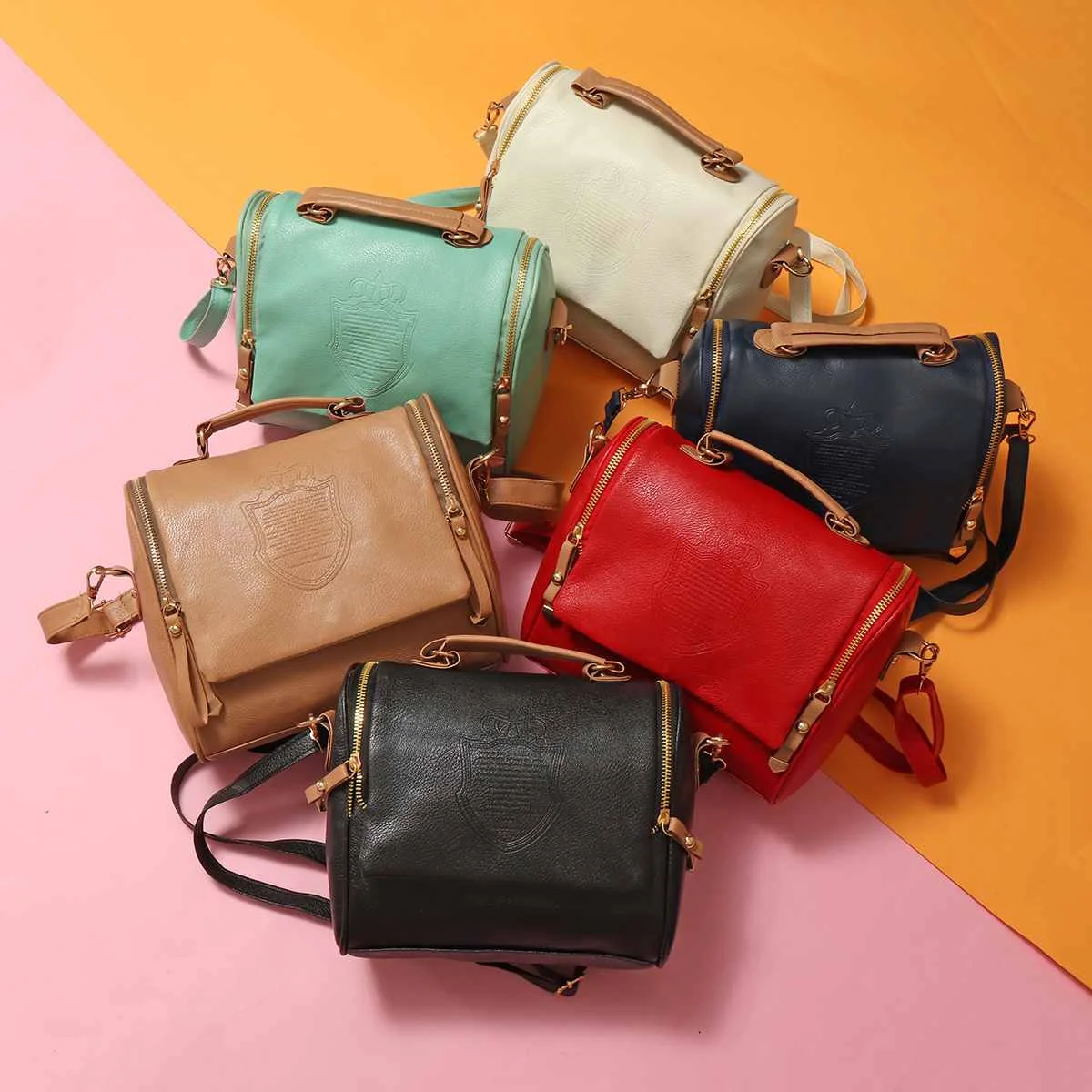 Fashion PU Leather Women Shoulder Bag Female Purse Crown Handbags Girl Crossbody Bag Shoulder Bag Vintage Ladies Brand Messenger Fashion PU Leather Women Shoulder Bag Female Purse Crown Handbags Girl Crossbody Bag Shoulder Bag Vintage Ladies Brand Messenger