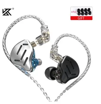 KZ ZAX Headset 16 Units HIFI Bass In Ear Monitor 7BA+1DD Sport Earphones Hybrid technology Earphones Noise Cancelling Earbuds
KZ ZAX Headset 16 Units HIFI Bass In Ear Monitor 7BA+1DD Sport Earphones Hybrid technology Earphones Noise Cancelling Earbuds