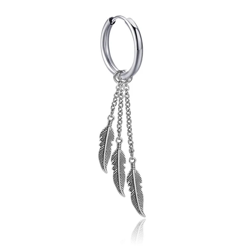 Korean Unisex Punk Ear Nail Leaves Tassels Chain Dangle Long Earring For Men Exaggeration Clip On Earrings Fashion Jewelry 1pcs
Korean Unisex Punk Ear Nail Leaves Tassels Chain Dangle Long Earring For Men Exaggeration Clip On Earrings Fashion Jewelry 1pcs