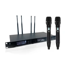 Quad Channel FM Cordless Mic Set with Metal Handheld Mics for Professional stage
Quad Channel FM Cordless Mic Set with Metal Handheld Mics for Professional stage
