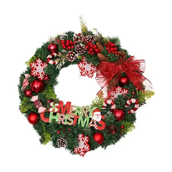 1PC Xmas Garland Christmas Wall Hanging Decoration Wreath Decor for Xmas Door
1PC Xmas Garland Christmas Wall Hanging Decoration Wreath Decor for Xmas Door