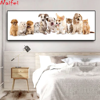Large size Diamond Embroidery Animals DIY Mosaic Painting Full Square Round Drill Resin Decoration 5D Diamond Painting Pet dogs
Large size Diamond Embroidery Animals DIY Mosaic Painting Full Square Round Drill Resin Decoration 5D Diamond Painting Pet dogs
