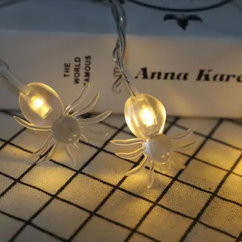 New Hot Holiday Decoration Lights Transparent Spider String Lights Halloween String Lights Ghost Festival LED String Lights
New Hot Holiday Decoration Lights Transparent Spider String Lights Halloween String Lights Ghost Festival LED String Lights