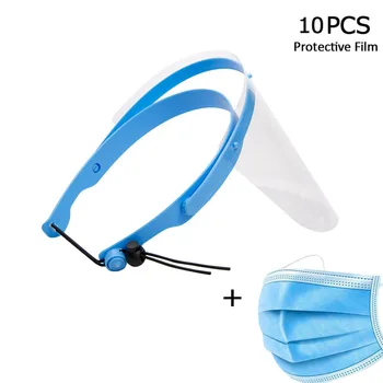 Face Shield with Flip-up Visor Supply Anti-fog Adjustable Dental Face Shield 10 Plastic Protective Film 
Face Shield with Flip-up Visor Supply Anti-fog Adjustable Dental Face Shield 10 Plastic Protective Film