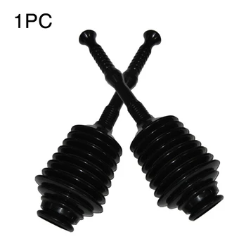 Bathroom Powerful Toilet Plunger High Pressure Home Use Unblock Reusable Grip Bellows Drain Blockages Suction Clear Rubber
Bathroom Powerful Toilet Plunger High Pressure Home Use Unblock Reusable Grip Bellows Drain Blockages Suction Clear Rubber