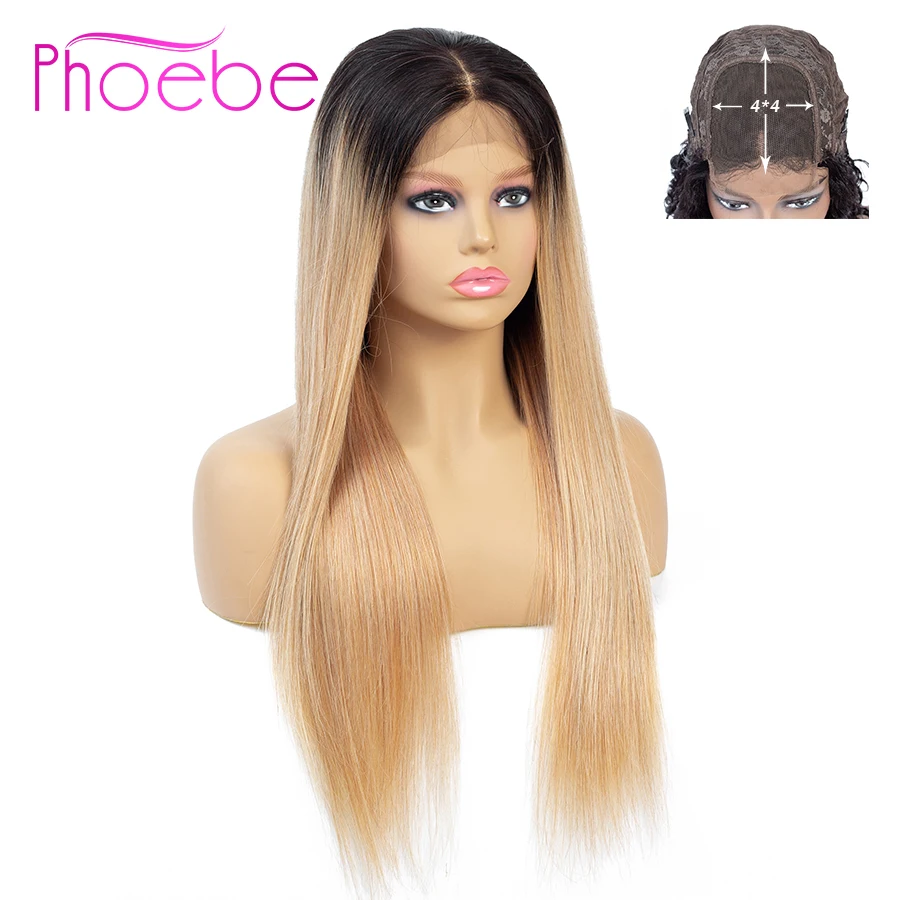 Phoebe 1B/27 4x4 Straight Ombre Lace Closure Wig Brazilian Human Hair Wigs For Black Women Remy 1B 30 99J Closure Wig Lace Wigs
Phoebe 1B/27 4x4 Straight Ombre Lace Closure Wig Brazilian Human Hair Wigs For Black Women Remy 1B 30 99J Closure Wig Lace Wigs