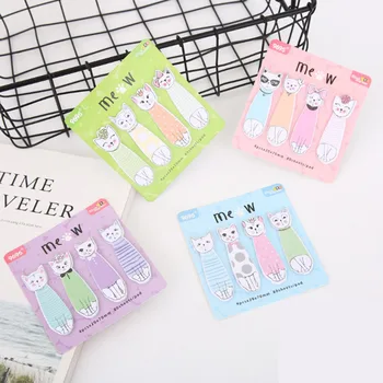 40 pcs/lot Creative Cat Memo pad Sticky Notes Cute N Times Stationery Label Notepad Bookmark Post school supplies
40 pcs/lot Creative Cat Memo pad Sticky Notes Cute N Times Stationery Label Notepad Bookmark Post school supplies