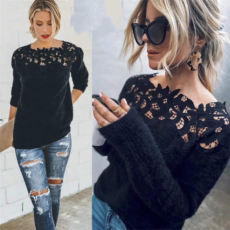 New Elegant Women's Knitted Sweater Pullover Knitwear Jumper Tops Blouse Long Sleeve Fashion Korean Streetwear Plus Size
New Elegant Women's Knitted Sweater Pullover Knitwear Jumper Tops Blouse Long Sleeve Fashion Korean Streetwear Plus Size