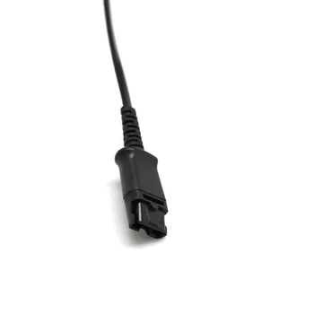New QD Quick Headset Disconnect Cable Cord For PLANTRONICS 2719001 27190-01 Extension Cable Connector F822
New QD Quick Headset Disconnect Cable Cord For PLANTRONICS 2719001 27190-01 Extension Cable Connector F822