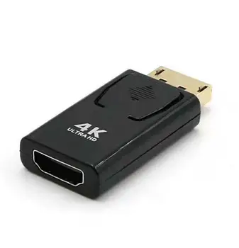 DP To HDMI Max 4K 60Hz Displayport Adapter Male To Female Cable Converter DisplayPort To HDMI Adapter For PC TV Projector
DP To HDMI Max 4K 60Hz Displayport Adapter Male To Female Cable Converter DisplayPort To HDMI Adapter For PC TV Projector