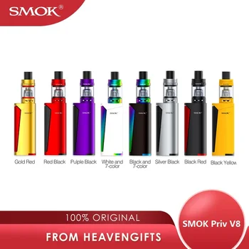 Original SMOK Priv V8 Kit with 3ml TFV8 Baby Tank Max 60W Output No 18650 Battery Vape Box Mod Vape Kit VS Smok Alien / X-priv
Original SMOK Priv V8 Kit with 3ml TFV8 Baby Tank Max 60W Output No 18650 Battery Vape Box Mod Vape Kit VS Smok Alien / X-priv