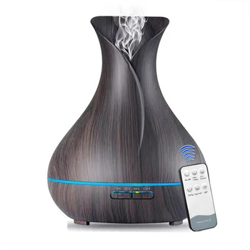 550ML Essential Oil Aromatherapy Diffuser Aroma Air Humidifier With Wood Grain Remote Control 7 Color LED Lights For Home Office
550ML Essential Oil Aromatherapy Diffuser Aroma Air Humidifier With Wood Grain Remote Control 7 Color LED Lights For Home Office