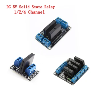 DC 5V Solid State Relay 1/2/4 Channel Solid-State Relays Module Low Level G3MB-202P 5 V Relay SSR AVR DSP For Arduino Diy Kit
DC 5V Solid State Relay 1/2/4 Channel Solid-State Relays Module Low Level G3MB-202P 5 V Relay SSR AVR DSP For Arduino Diy Kit