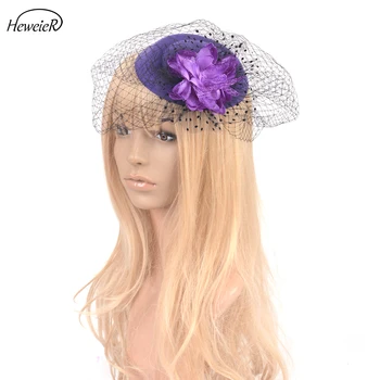 Women Bridal Fascinator Flower Veils Lace Wedding Party Pillbox Hat Cocktail Ascot Races Headwear Hairpin Handmade Accessories
Women Bridal Fascinator Flower Veils Lace Wedding Party Pillbox Hat Cocktail Ascot Races Headwear Hairpin Handmade Accessories