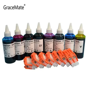 (1 set refiilable ink cartridge + 8 color ink ) cli 42 CLI 42 ink For Canon Pixma Pro-100 pro 100 Printer cartridge
(1 set refiilable ink cartridge + 8 color ink ) cli 42 CLI 42 ink For Canon Pixma Pro-100 pro 100 Printer cartridge
