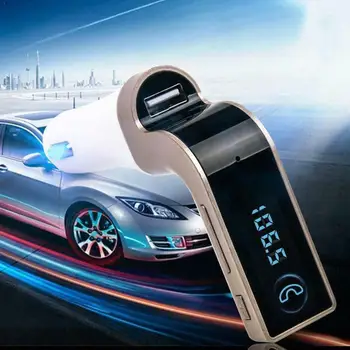 MP3 Player Bluetooth FM Transmitter Bluetooth Car Kit Player USB Transmitter FM Handsfree Radio MP3 Charger U0Q2
MP3 Player Bluetooth FM Transmitter Bluetooth Car Kit Player USB Transmitter FM Handsfree Radio MP3 Charger U0Q2