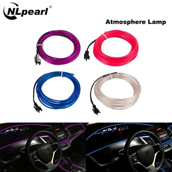 Nlpearl 1x Decorative Lamp 1m/2m/3m/5m Interior Car Lighting Car LED Strips Light Atmosphere Lamp Car Flexible Neon Wire 12V
Nlpearl 1x Decorative Lamp 1m/2m/3m/5m Interior Car Lighting Car LED Strips Light Atmosphere Lamp Car Flexible Neon Wire 12V