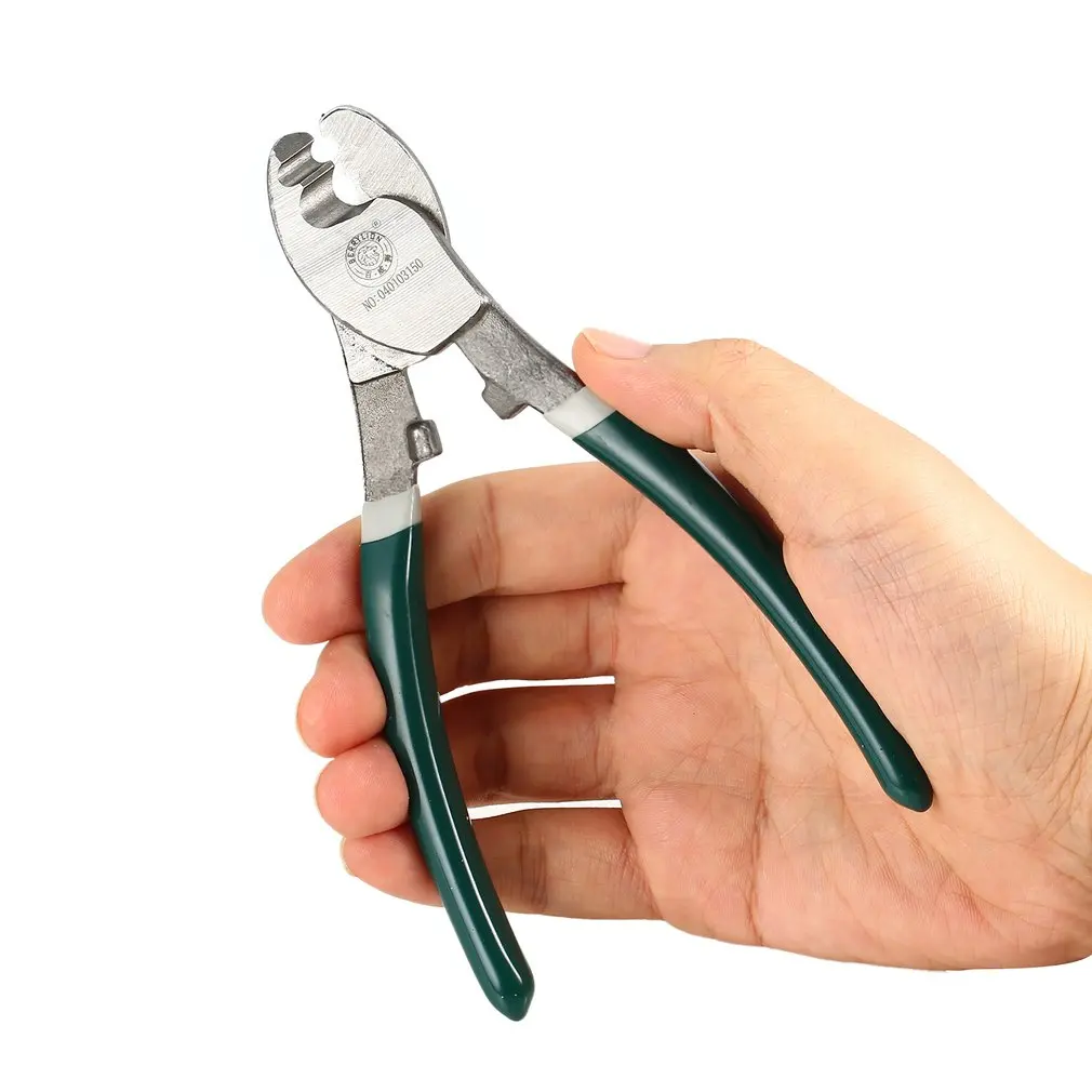 6 inch Cable Cutter Scissor Crimping Pliers Cutting Electricial Wire Stripper Electrician Hand Tools
6 inch Cable Cutter Scissor Crimping Pliers Cutting Electricial Wire Stripper Electrician Hand Tools