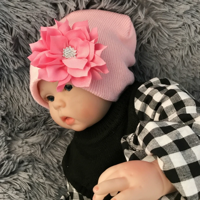 Baby Girl Boy Winter Warm Cotton Solid Print Elastic Hats Cap with Flower Design Cute Soft Hair Accessories 2020
Baby Girl Boy Winter Warm Cotton Solid Print Elastic Hats Cap with Flower Design Cute Soft Hair Accessories 2020