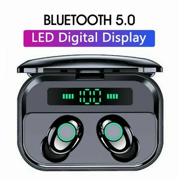 USLION Tws IPX7 Waterproof Wireless Earphones Bluetooth 5.0 LED Digital Display TWS Earphones Noise Cancelling Gaming Headset
USLION Tws IPX7 Waterproof Wireless Earphones Bluetooth 5.0 LED Digital Display TWS Earphones Noise Cancelling Gaming Headset