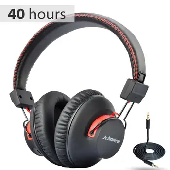 Avantree Audition 40 hr Bluetooth Over Ear Headphones with Microphone for PC Computer Phone Call, aptX HiFi Stereo
Avantree Audition 40 hr Bluetooth Over Ear Headphones with Microphone for PC Computer Phone Call, aptX HiFi Stereo