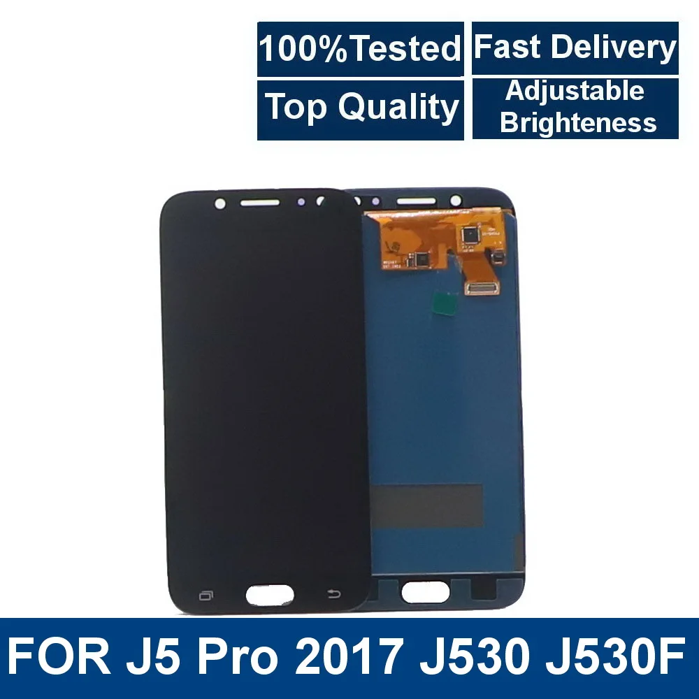 For Samsung GALAXY J530 J530FM SM-J530F J5 Pro 2017 LCD Display Touch Screen Digitizer Sensor Assembly Adjustable Brightness
For Samsung GALAXY J530 J530FM SM-J530F J5 Pro 2017 LCD Display Touch Screen Digitizer Sensor Assembly Adjustable Brightness