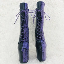 Leecabe 20CM/8inches two color upper High Heel platform Boots Pole Dance boots
Leecabe 20CM/8inches two color upper High Heel platform Boots Pole Dance boots