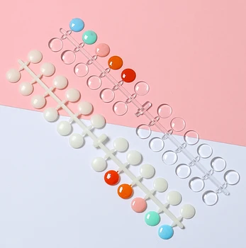 Color Display 12mm Flatback Round Coloring False Tips with Double-Sided Stickers Nail Art Acrylic UV Gel Polish Bottle C006-7
Color Display 12mm Flatback Round Coloring False Tips with Double-Sided Stickers Nail Art Acrylic UV Gel Polish Bottle C006-7