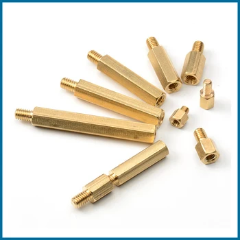 MICROBOT M3*(5-50)+6mm Hex head Brass Spacing Screws Threaded Pillar PCB Computer PC Motherboard StandOff Spacer EC10 
MICROBOT M3*(5-50)+6mm Hex head Brass Spacing Screws Threaded Pillar PCB Computer PC Motherboard StandOff Spacer EC10