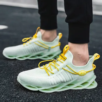 Hot style mesh shoes men's casual comfortable breathable sports shoes men's The new blade of light casual sports trend shoes 
Hot style mesh shoes men's casual comfortable breathable sports shoes men's The new blade of light casual sports trend shoes