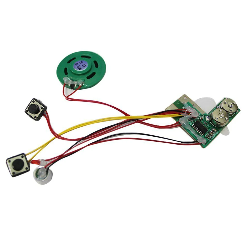 2 Pcs Musical Handmade RF Battery Powered With Speaker Recordable Sound DIY Easy Operate Greeting Card Voice Module Talk Chip
2 Pcs Musical Handmade RF Battery Powered With Speaker Recordable Sound DIY Easy Operate Greeting Card Voice Module Talk Chip