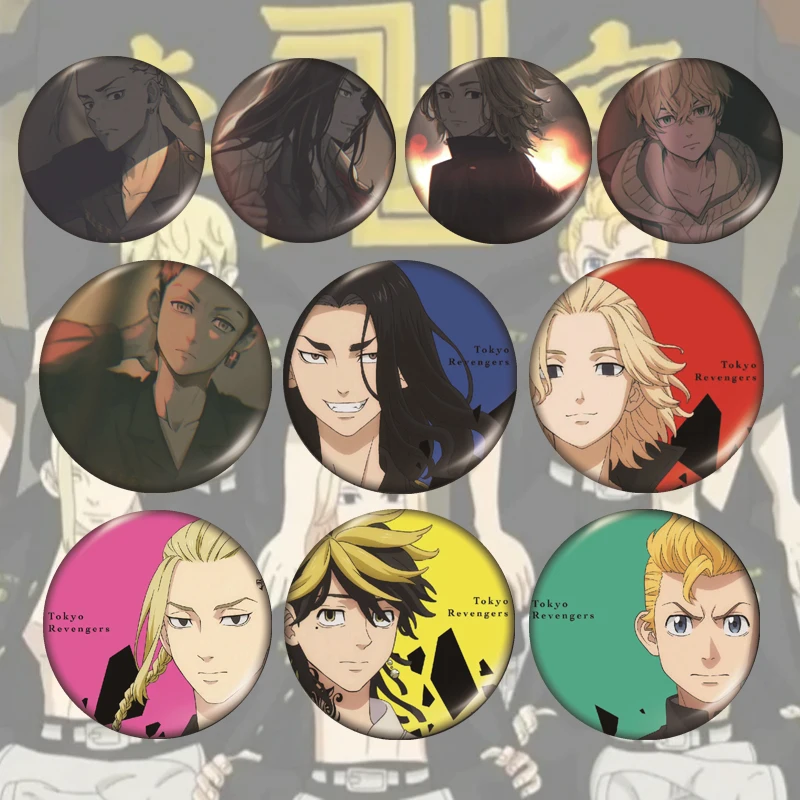 Hot Tokyo Revengers Badge Anime Accessories Brooch Pin Backpack Decoration Children's gift
Hot Tokyo Revengers Badge Anime Accessories Brooch Pin Backpack Decoration Children's gift