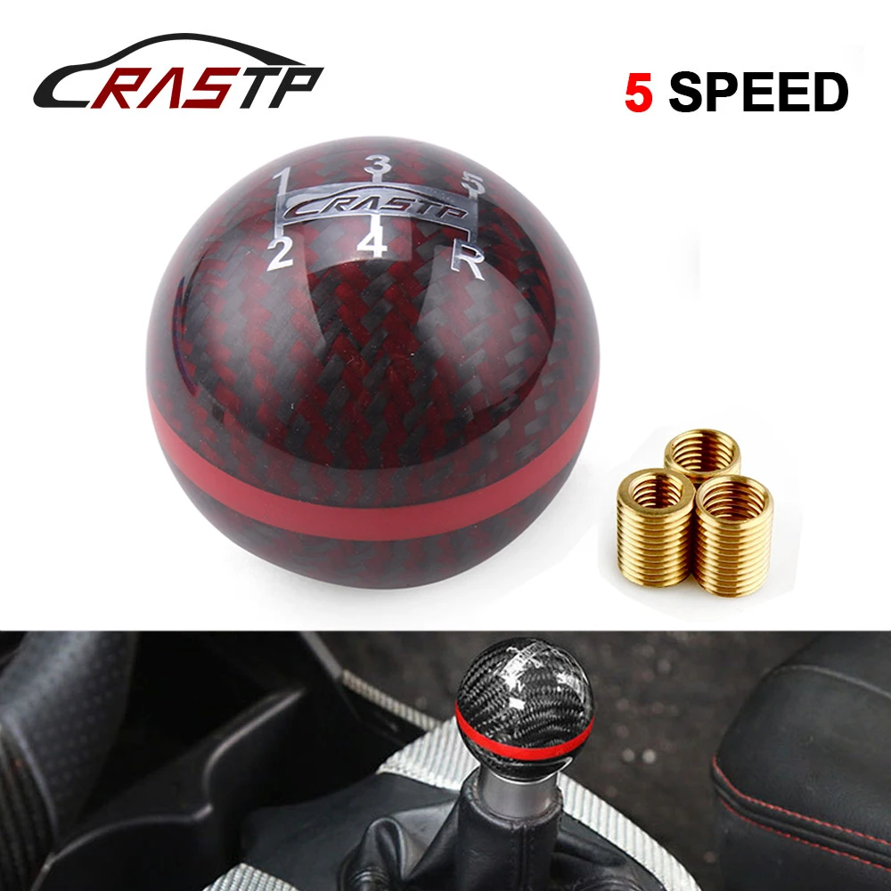 RASTP-Red Or Black Genuine Carbon Fiber Mugen 5 / 6 Speed Manual / Automatic Spherical Gear Shift Knob for Honda Acura RS-SFN067
RASTP-Red Or Black Genuine Carbon Fiber Mugen 5 / 6 Speed Manual / Automatic Spherical Gear Shift Knob for Honda Acura RS-SFN067