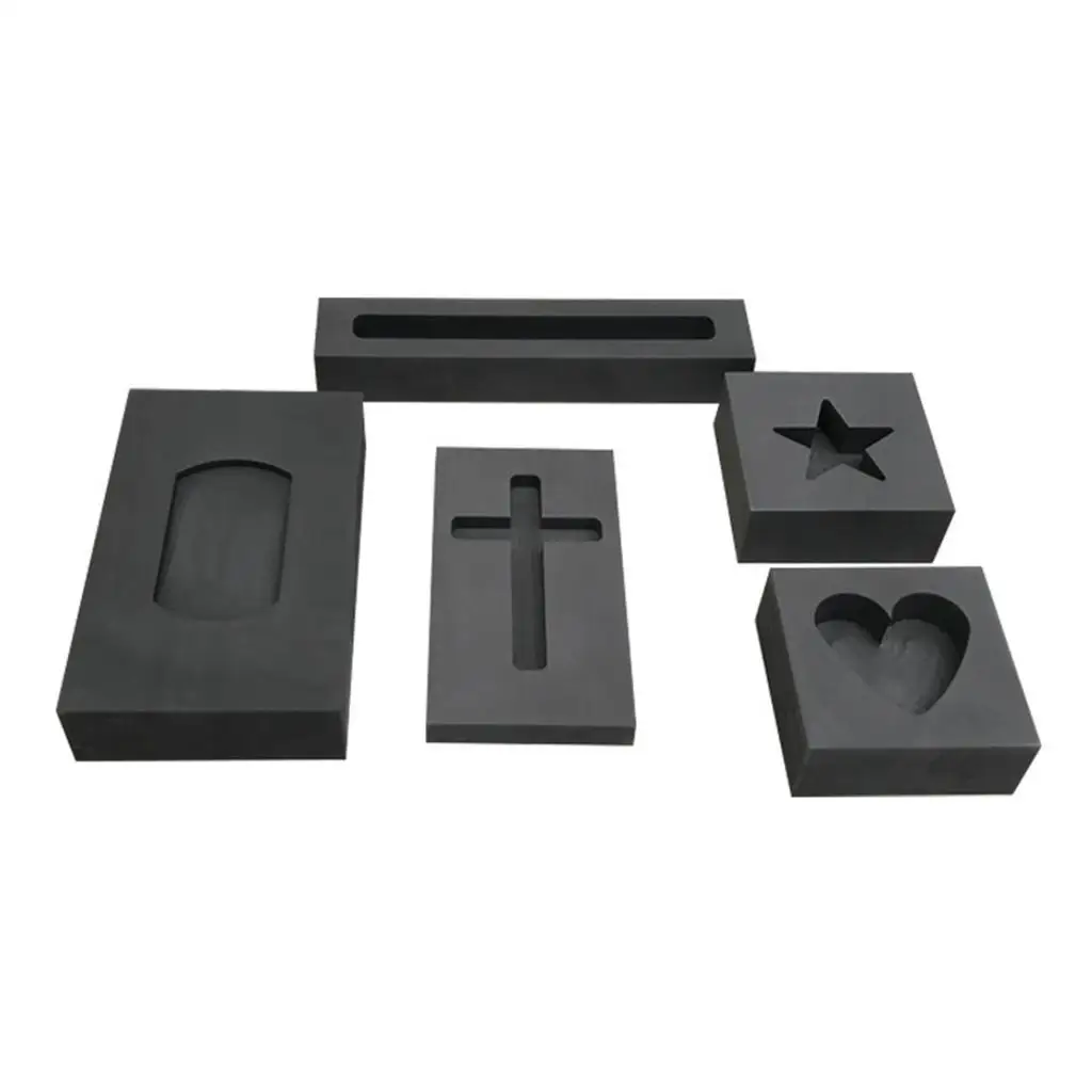 5-6mL Graphite Ingot Mold Melting Casting Refining Scrap Bar for Smelting of Gold and Silver or Other Precious Metals 5-6mL Graphite Ingot Mold Melting Casting Refining Scrap Bar for Smelting of Gold and Silver or Other Precious Metals