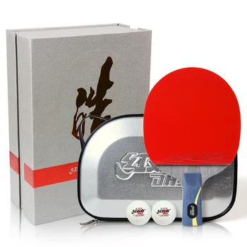 DHS Hurricane Hao Original Table Tennis Racket Skyline 3 + Hurricane 3 Rubber with sponge ping pong set bat
DHS Hurricane Hao Original Table Tennis Racket Skyline 3 + Hurricane 3 Rubber with sponge ping pong set bat