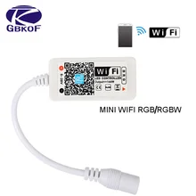 16 Miljoen Kleuren Wifi Rgb/Rgbw Led Controller Smartphone Controle Muziek En Timer Modus Magic Home Mini Wifi Led rgb Controller(China)