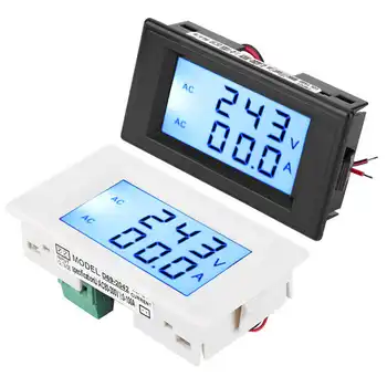 D69-2042 Dual Display Voltmeter Ammeter AC80-300V 0-50A 0-100A with Current Transformer Voltage Current Meter
D69-2042 Dual Display Voltmeter Ammeter AC80-300V 0-50A 0-100A with Current Transformer Voltage Current Meter