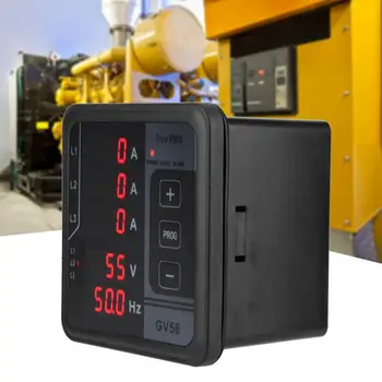GV56 Generator Set Meter Digital Display Multi-Function Voltage Current Frequency Measuring Meter Generator
GV56 Generator Set Meter Digital Display Multi-Function Voltage Current Frequency Measuring Meter Generator