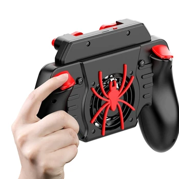 4" to 7.2" Mobile Phone Game Controller with 4500 Speed Slient Cooling Fan Adjustable Batter Aiming Shoulder Keys for FPS Games
4" to 7.2" Mobile Phone Game Controller with 4500 Speed Slient Cooling Fan Adjustable Batter Aiming Shoulder Keys for FPS Games