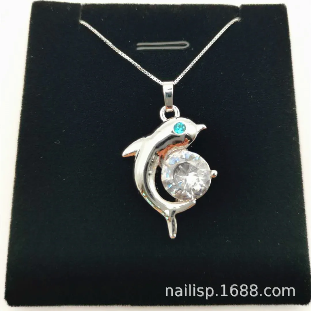 Korean-style 2019 New Style Necklace Dolphin Zircon Delicacy Pendant Choker
Korean-style 2019 New Style Necklace Dolphin Zircon Delicacy Pendant Choker