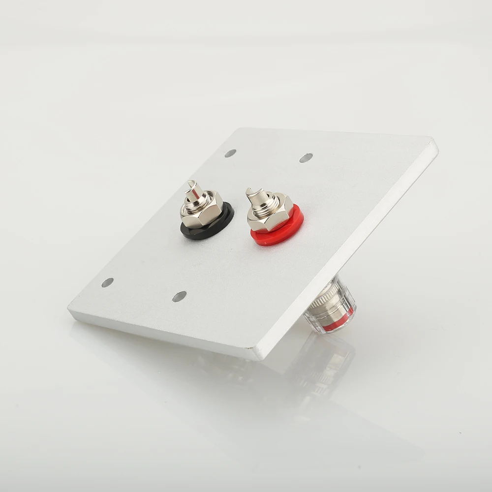 Hi-End Home theater Rhodium Plated Wall binding post hifi binding post terminal socket audiophile binding post on the wall
Hi-End Home theater Rhodium Plated Wall binding post hifi binding post terminal socket audiophile binding post on the wall