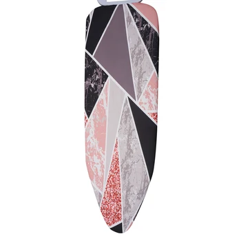 Ironing Board Cover Easy Fit Practical Exquisite Protective Home Guard Printed Heat Resistant Dirtproof Washable Marbling