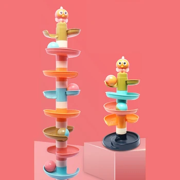 New Arrival Baby Tower Race Run Rotating Runway Big Size Ball Pagoda Track Building Blocks Slide Toy For Kids
New Arrival Baby Tower Race Run Rotating Runway Big Size Ball Pagoda Track Building Blocks Slide Toy For Kids