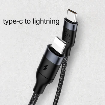 PD Type C To Lighting Fast Charging Cable 18w Lightning Flash Charge Data Cable for Iphone USB C USB-C Cable
PD Type C To Lighting Fast Charging Cable 18w Lightning Flash Charge Data Cable for Iphone USB C USB-C Cable