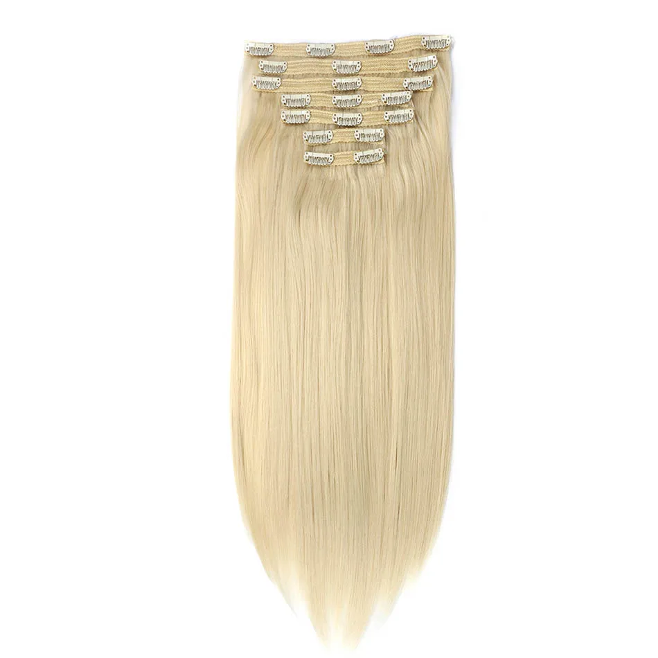 Beauty On Line Synthetic Clip in Hair Extensions Double Weft Straight Wave 7 Pieces/Lot 24Inches Blonde Color
Beauty On Line Synthetic Clip in Hair Extensions Double Weft Straight Wave 7 Pieces/Lot 24Inches Blonde Color
